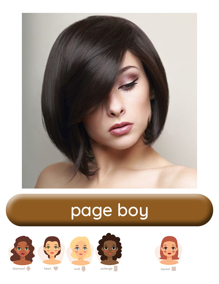 Page Boy wig style