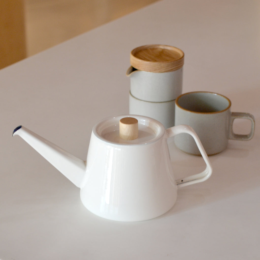 ceramic gooseneck kettle