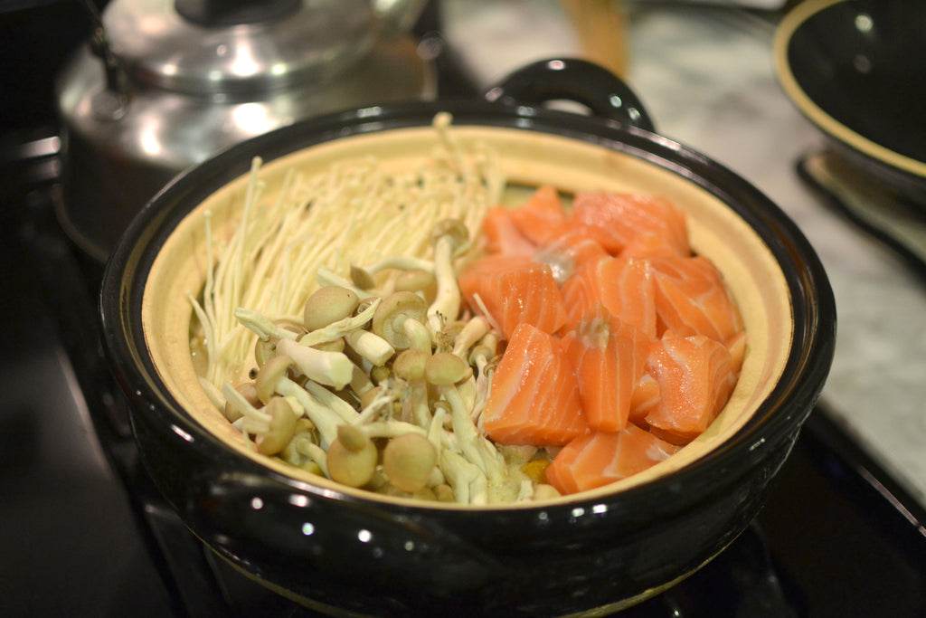 Salmon Miso Soy Milk Nabe