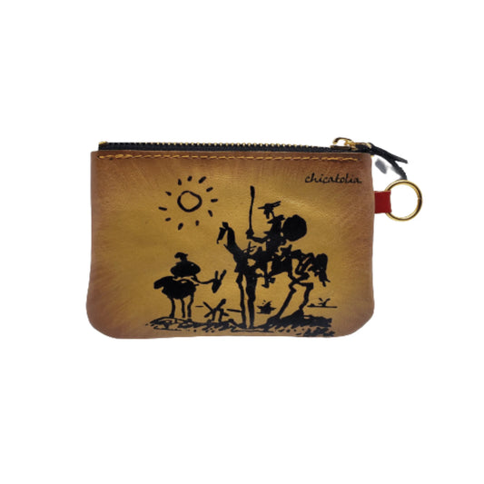 Day of Death Hand Painted Handmade Genuine Leather Wallet – Crete Artisan  Design