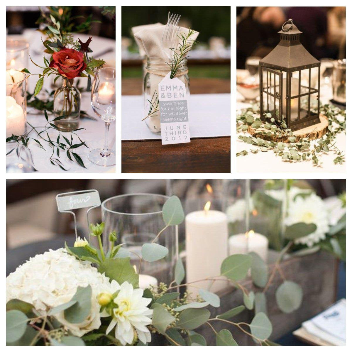 10 Easy Diy Fall Wedding Table Centerpiece Ideas