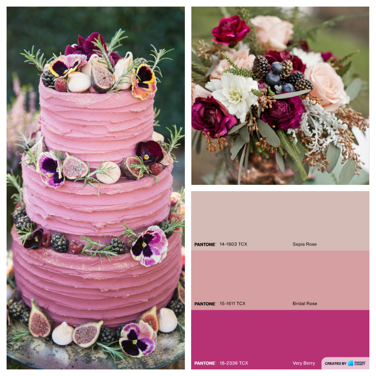 Top 10 Berry Wedding Color Ideas