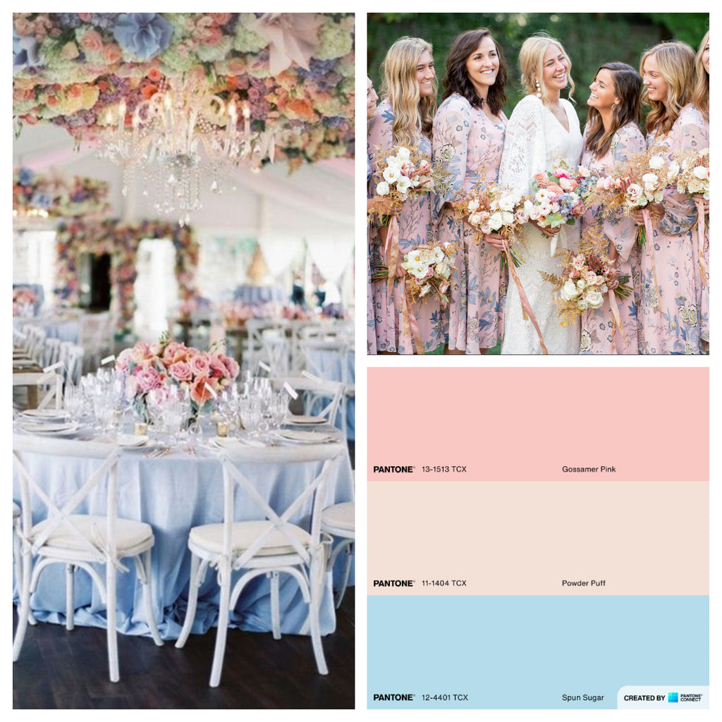 Top 10 Pastel Wedding Color Palette Decor Ideas For Spring 22