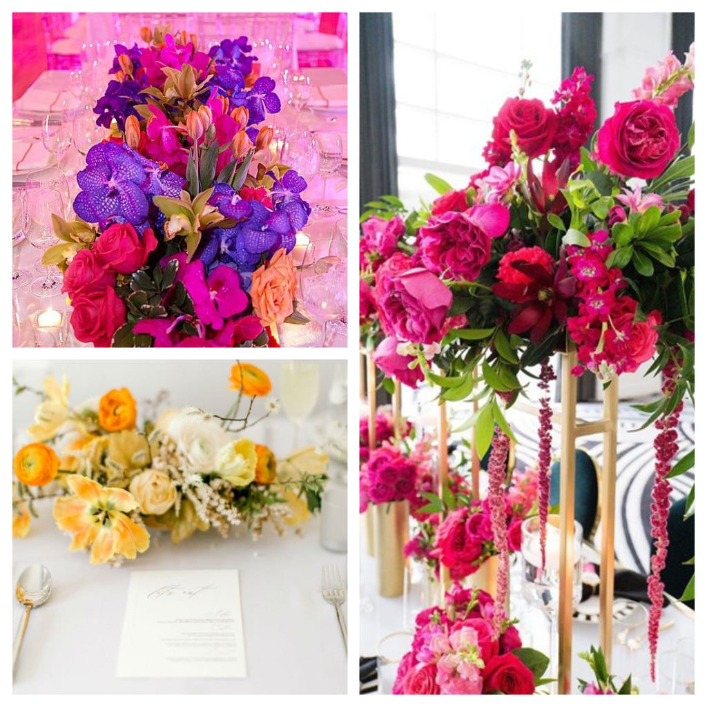 Floral Stand Ceremony Decor with Tropical Blooms - Love Inc. Mag