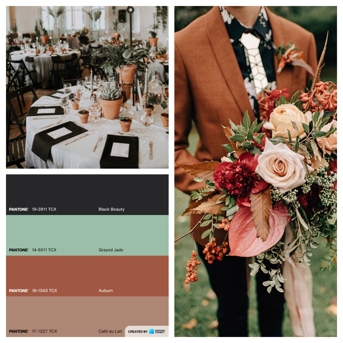 2019 WEDDING COLOR: EMERALD GREEN