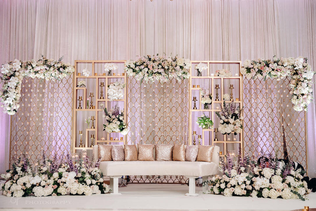 10 Tips on How To Decorate Your Wedding Stage [or Sweetheart Table]