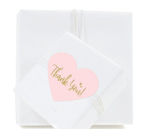 Pipilo Press 36 Pack Simple Thank You Cards With Envelopes, Pink Heart  Stickers For Wedding, Bridal Shower, Baby Shower, 4 X 6 In : Target