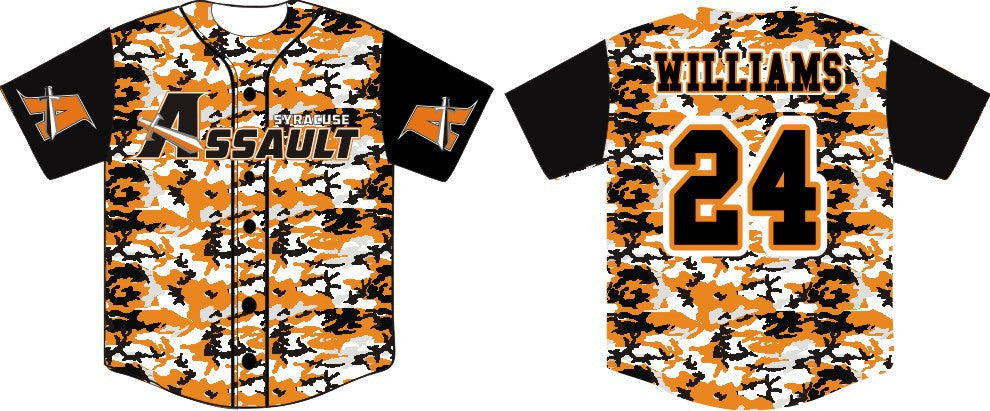 camo baseball jersey