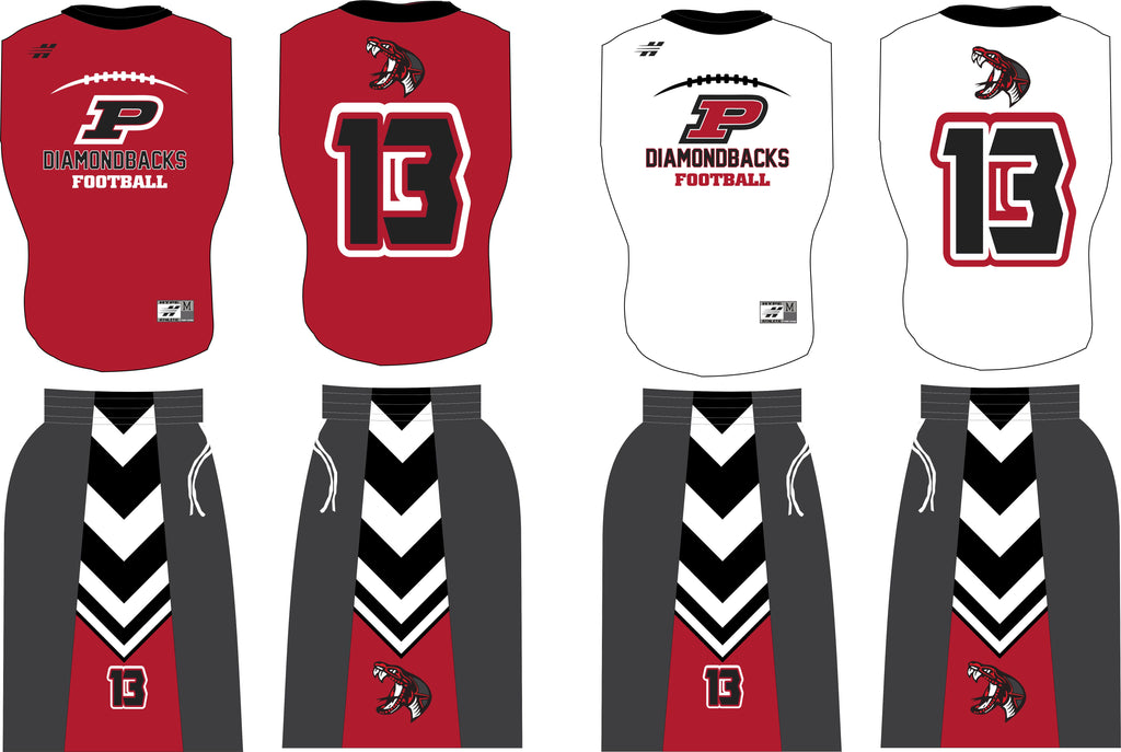 custom 7 on 7 football jerseys