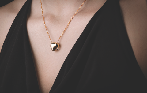 The Golden Kiwi Necklace from Jens Hansen