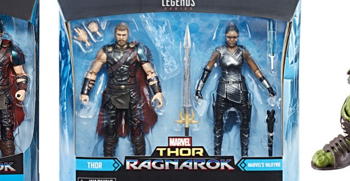 marvel legends thor and valkyrie