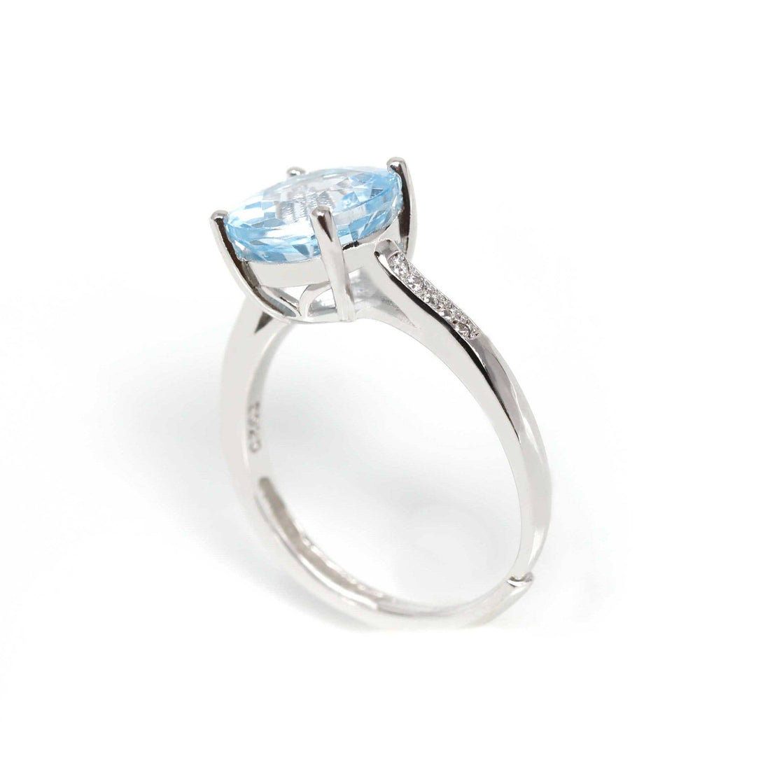 Baikalla™ Sterling Silver Sky Blue Topaz Ring