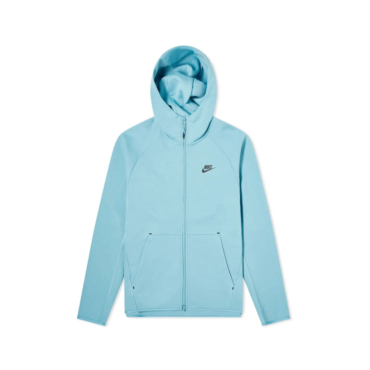light blue nike tech fleece hoodie