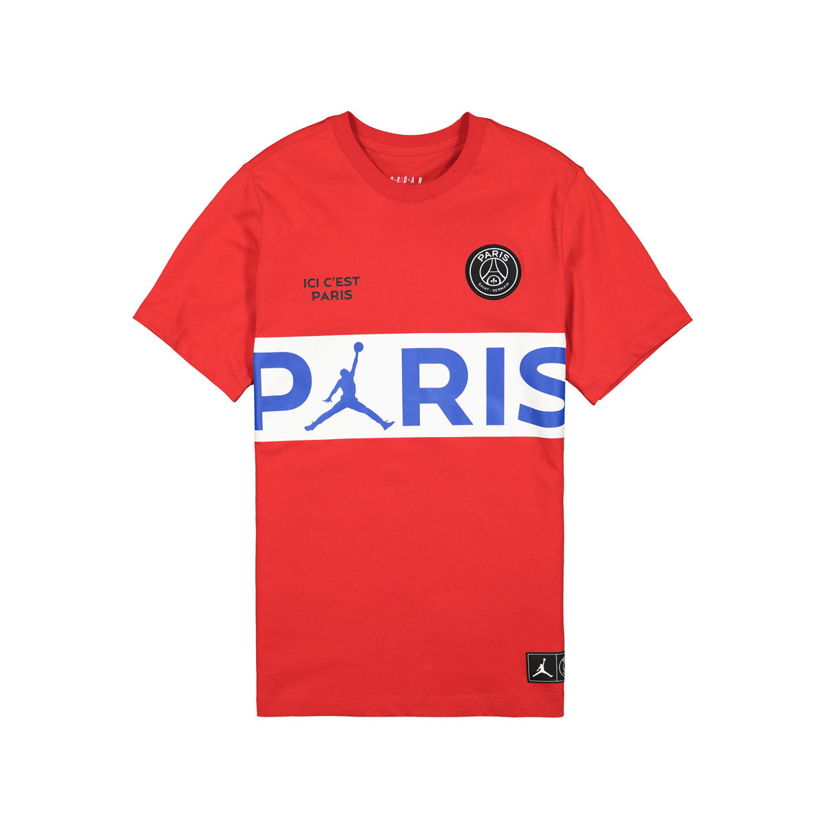 PSG Paris Saint-Germain Tee Red Blue 