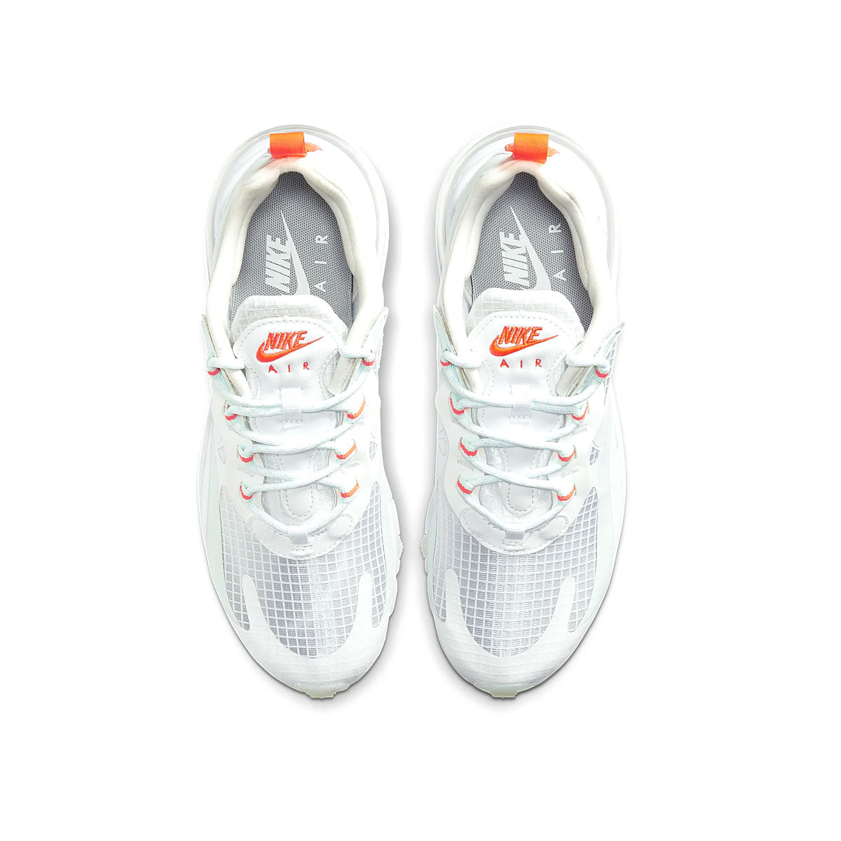 Nike Women S Air Max 270 React Se White Orange Kickzstore