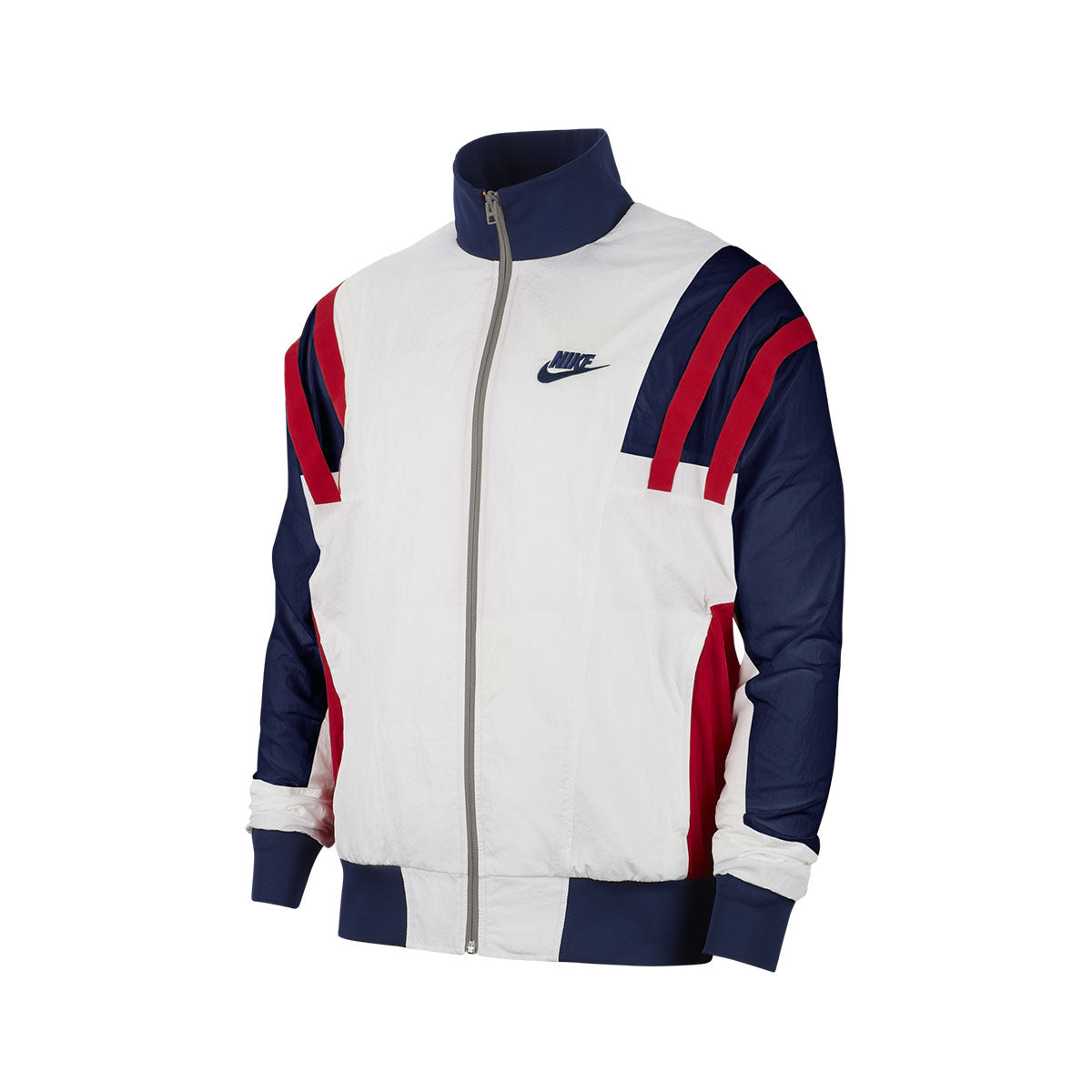 nike blue white red jacket