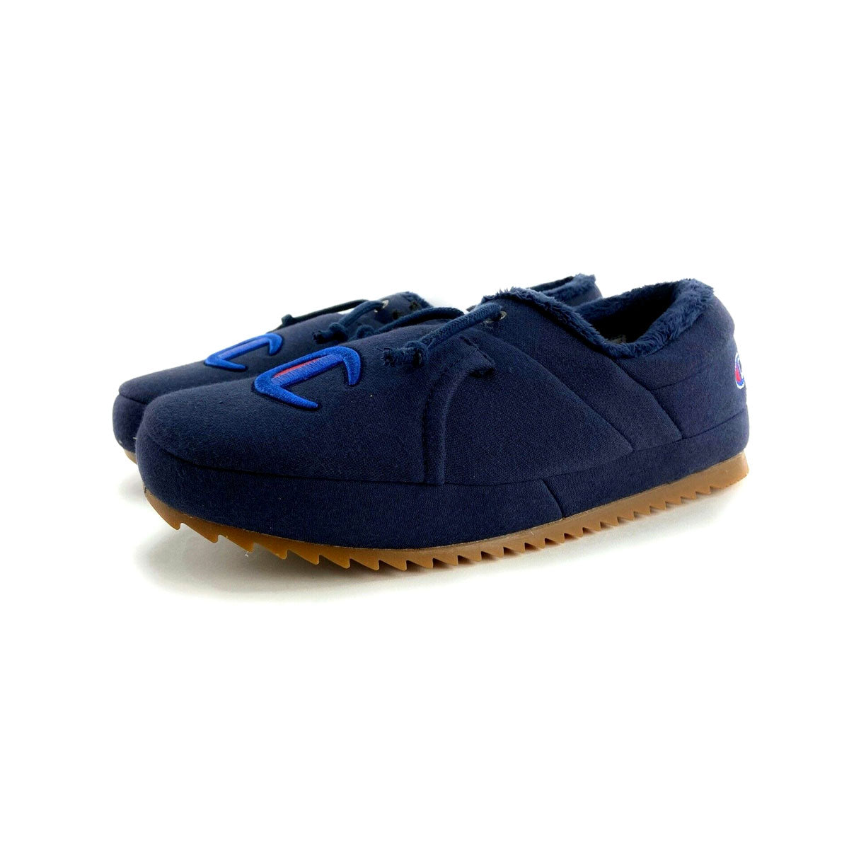 champion slippers navy