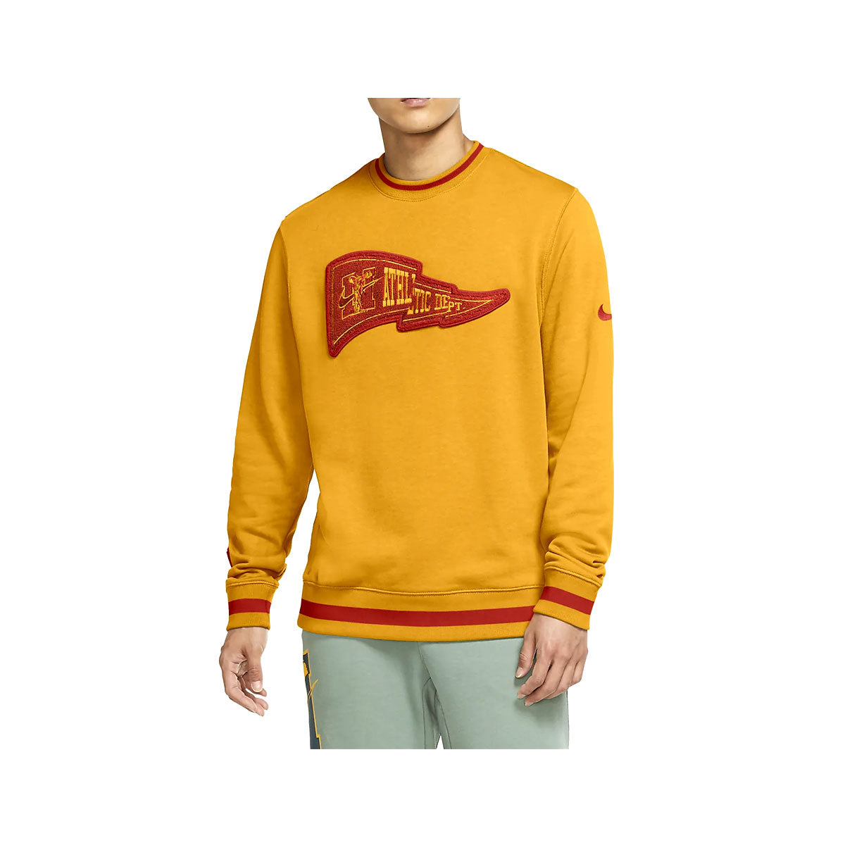men's nike sportswear swoosh 1972 crewneck sweatshirt