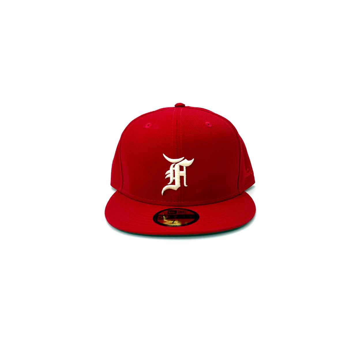 New Era X Fear Of God Essential 59fifty Fitted Red Kickzstore