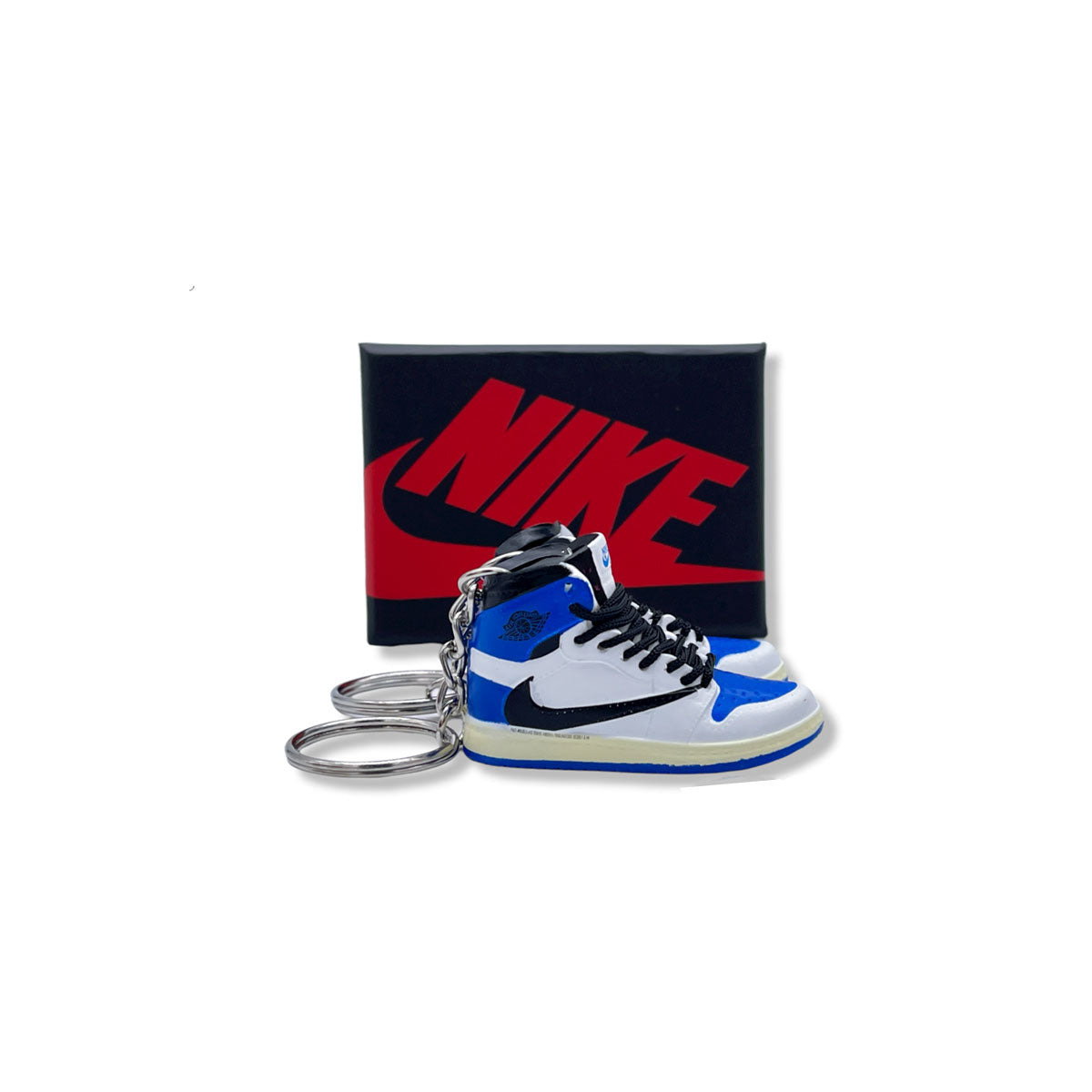 Kickz Store 3D Sneaker Keychain- Nike SB Dunk Low Heineken Pair