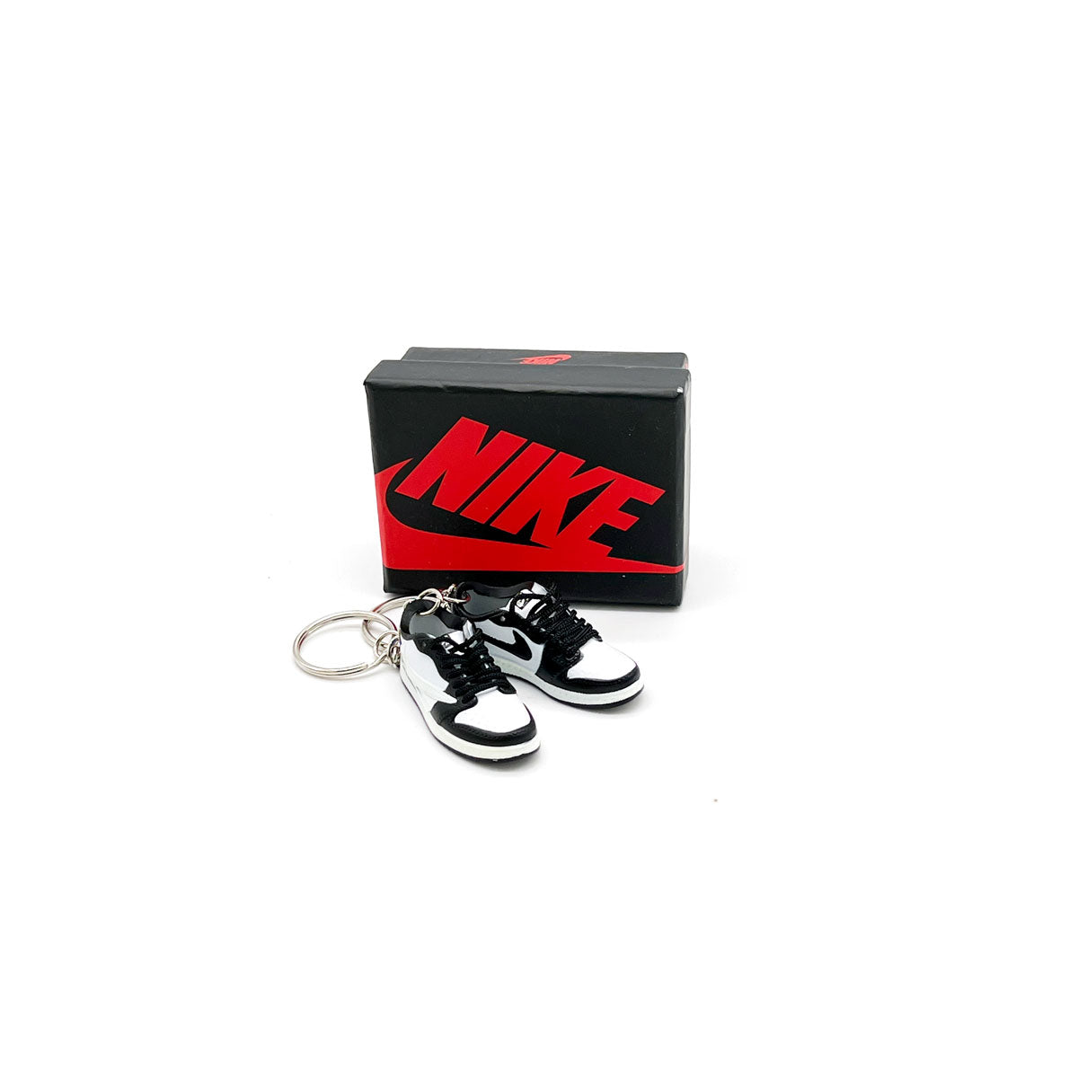 Kickzstore.com 3D Hand Painted Sneaker Key Chains - 3D Sneaker Keychain- Air  Jordan 1 High Travis Scott Fragment Pai