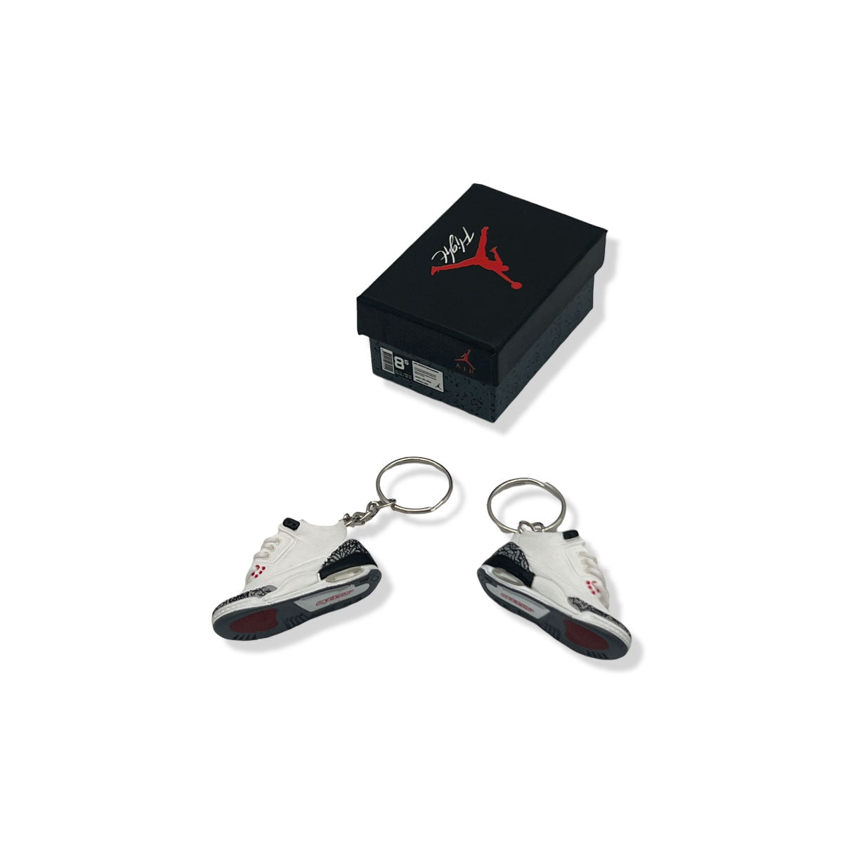 NTWRK - 3D Sneaker Keychain- Air Jordan 11 Concord Pair