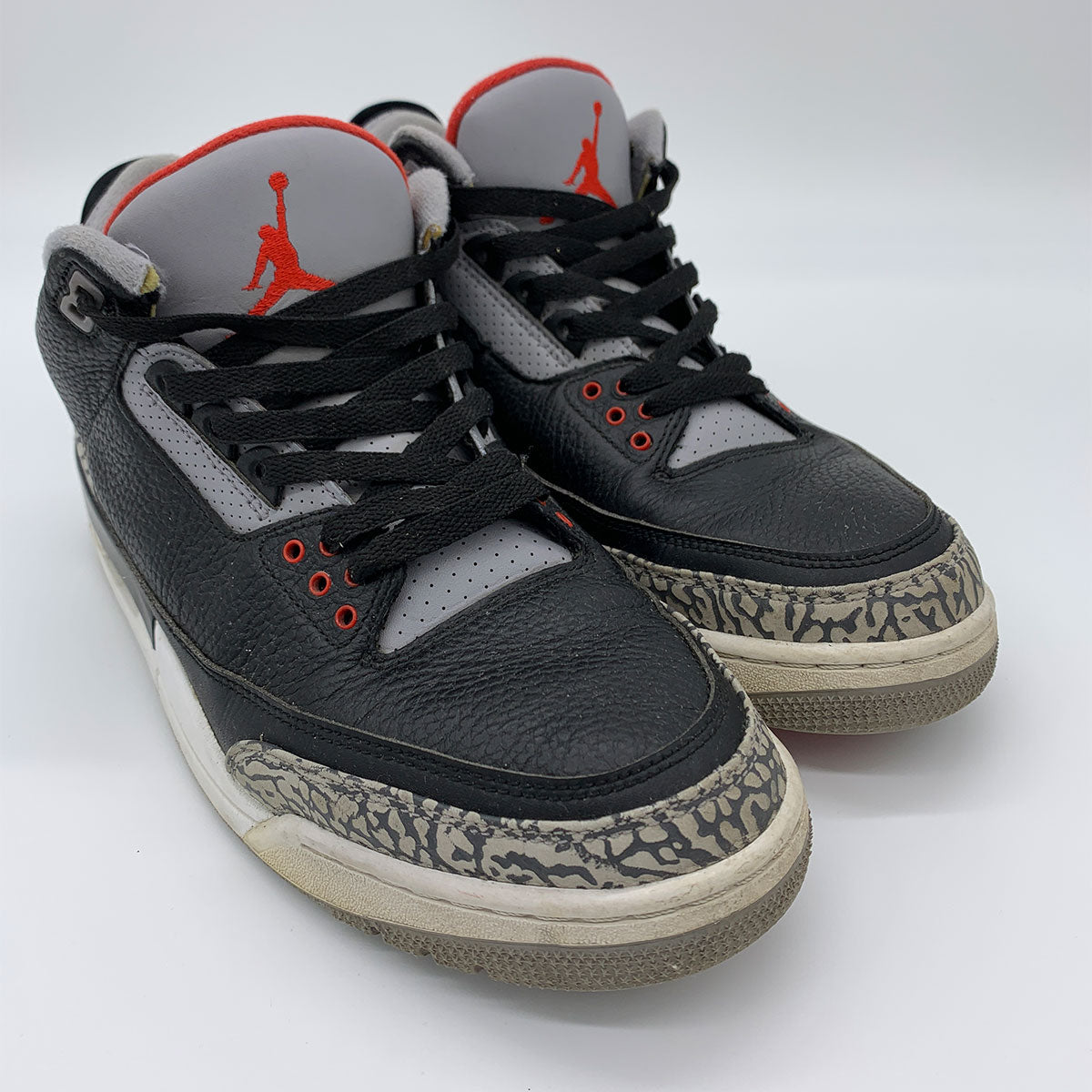 Air Jordan 3 Retro Og Black Cement 18 Release Pre Owned Kickzstore