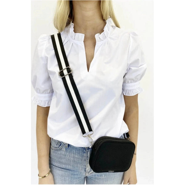 Gold Chain Reaction Fanny Pack Crossbody Sling Bag Black -  Canada