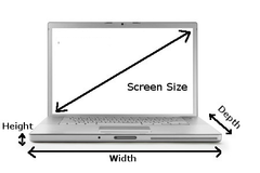 GRACESHIP Women's Laptop Bags - Measure Your Laptop