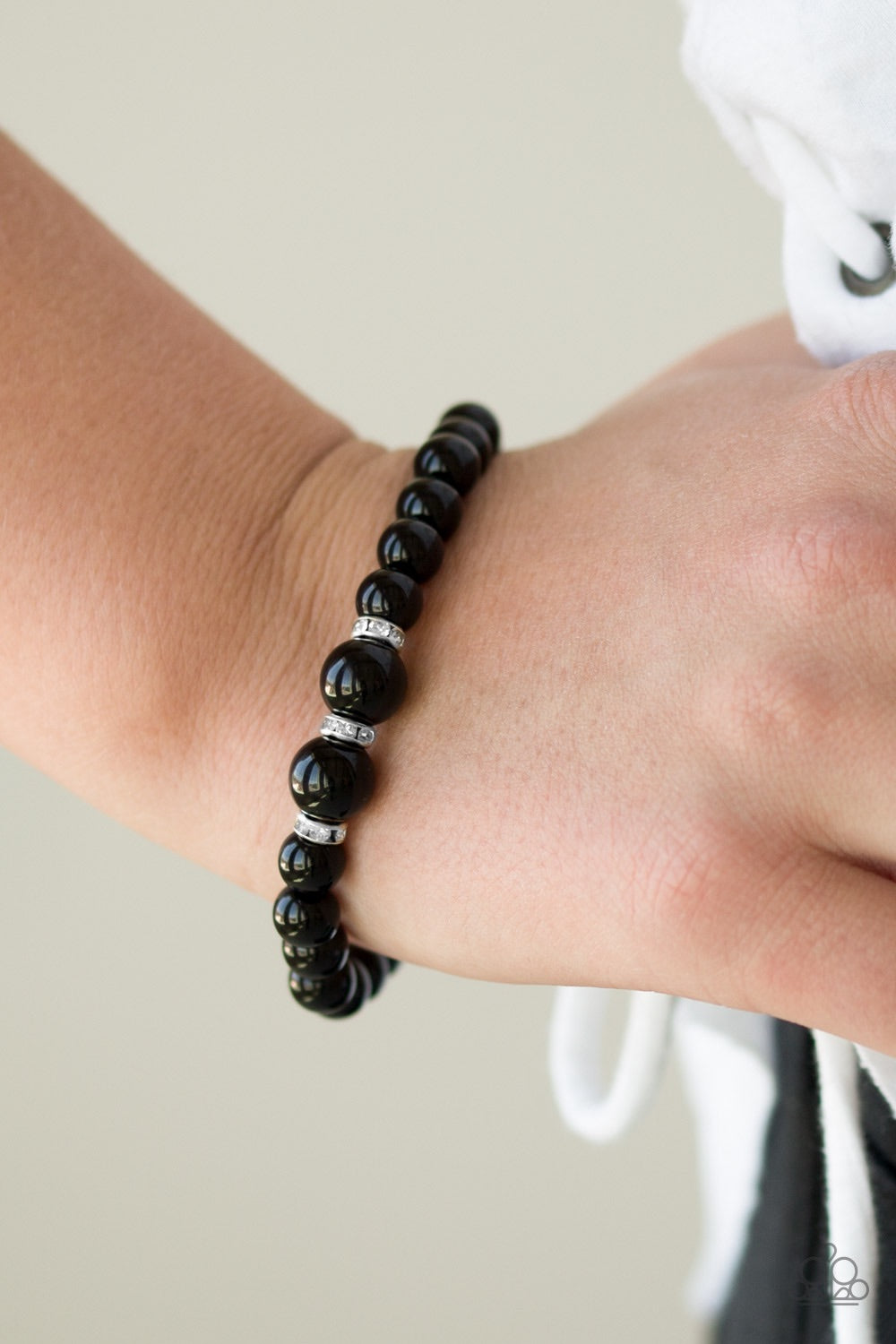 white bead paparazzi necklaces