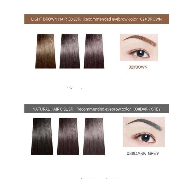 eyebrow color brush