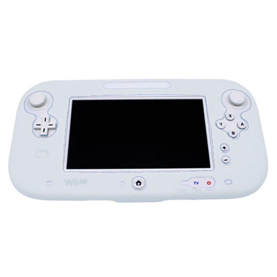 white wii u gamepad