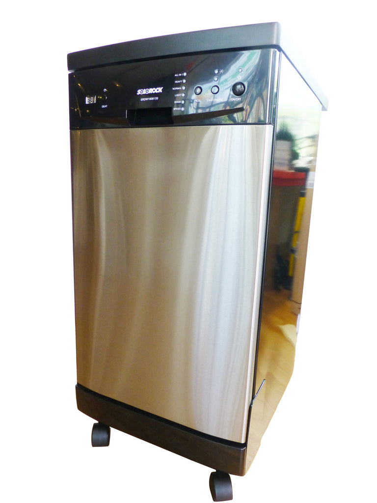 Solorock 18 Portable Dishwasher Deluxe Stainless Steel