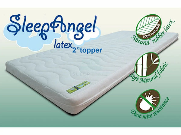 Sleep Angel Natural Latex Topper