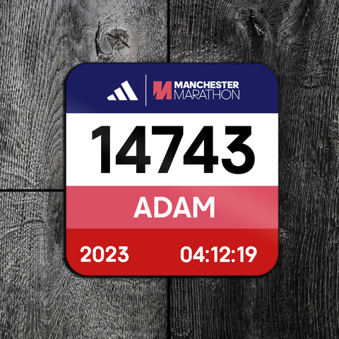 2023 Manchester Marathon Coaster