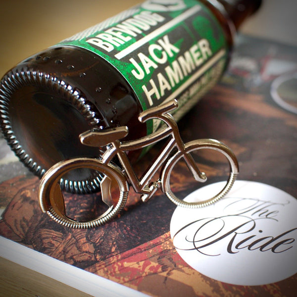 Stainless Steel Bike Bottle Opener | Bike Beer 