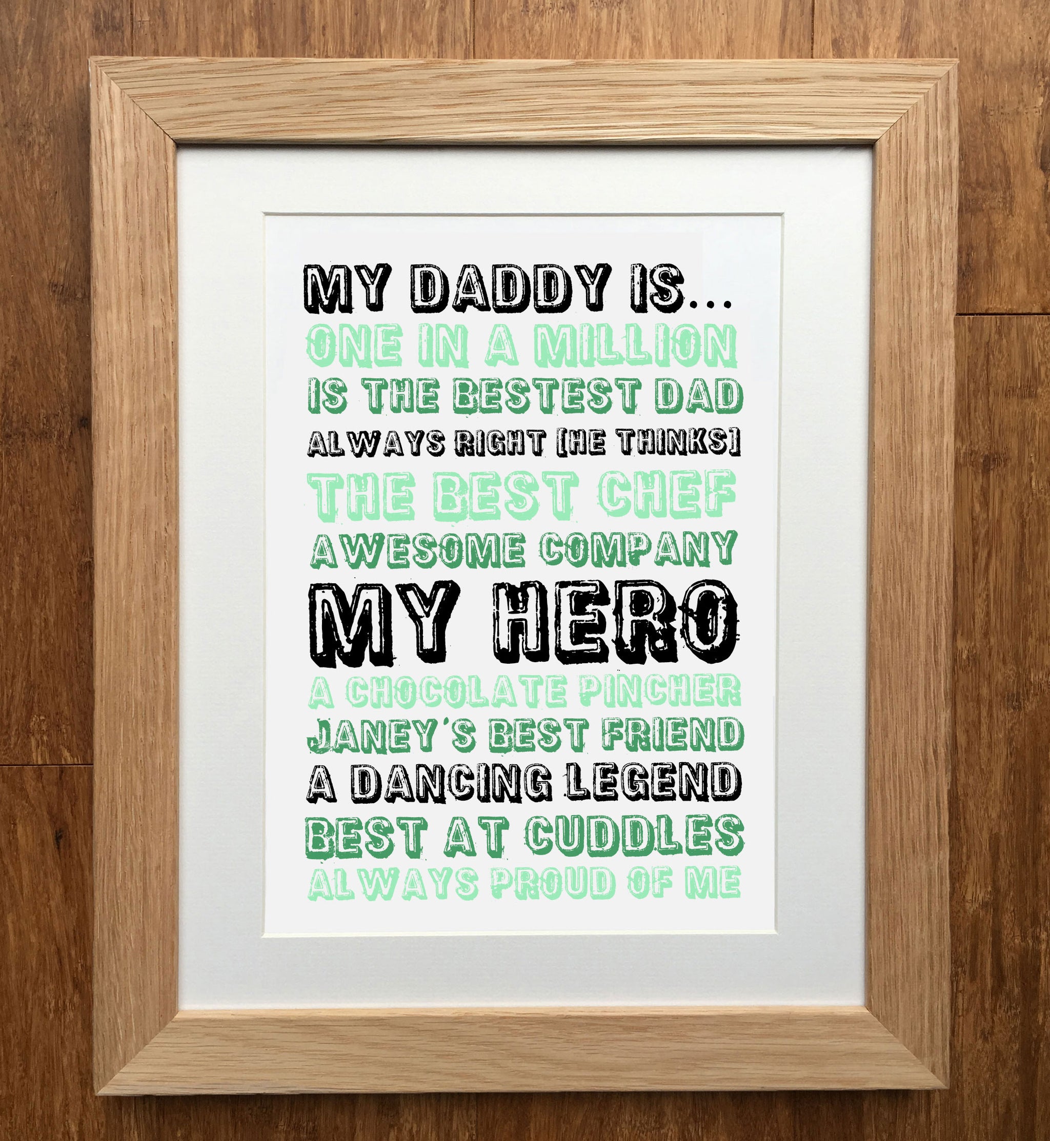 father's day prints