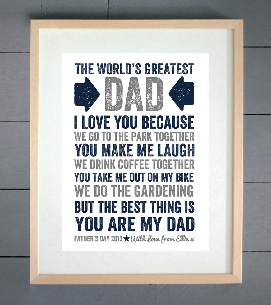 father's day prints