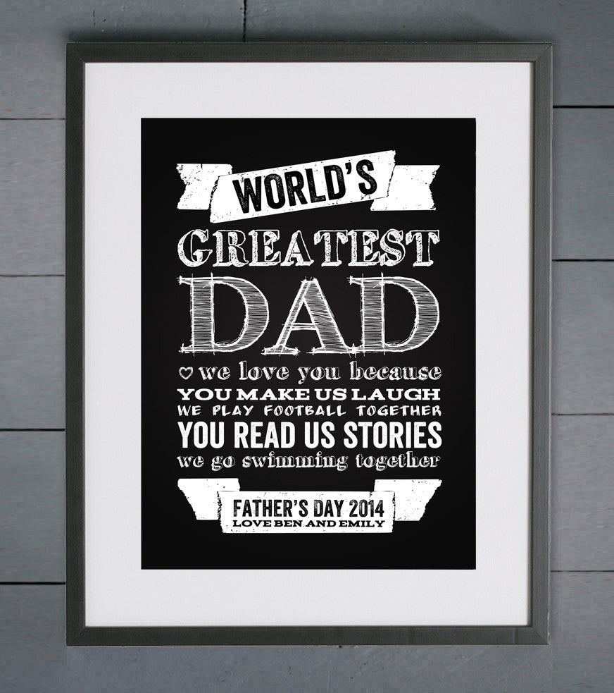 father's day prints