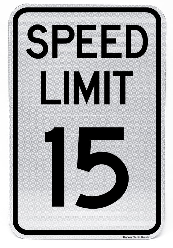 speed limit sign