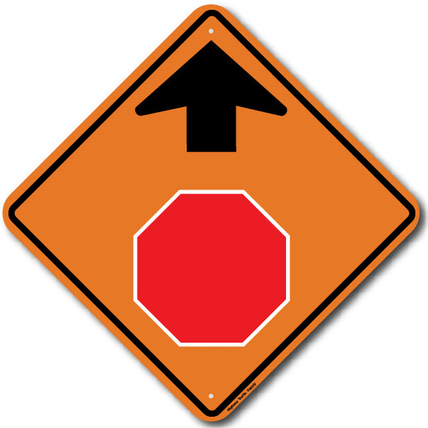 W3-1 Stop Ahead | Warning Signs | Highway Traffic Supply