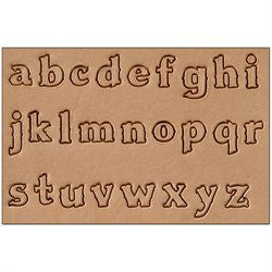 Tandy Leather Craftool 1/2 (13 mm) Standard Alphabet Set 8130-00