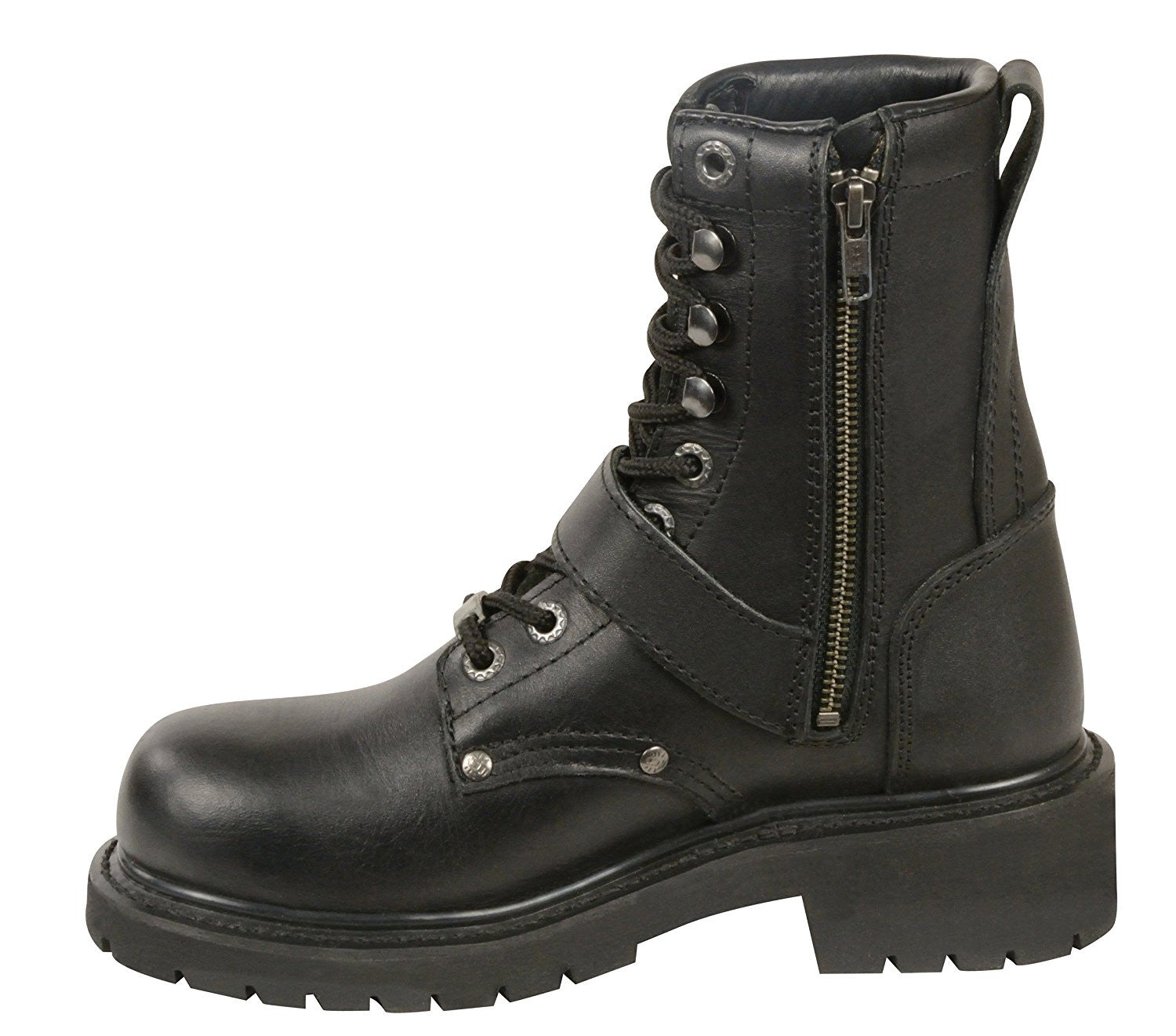 Milwaukee Leather Women's Classic Motorcycle Boots | Maine-Line Leather