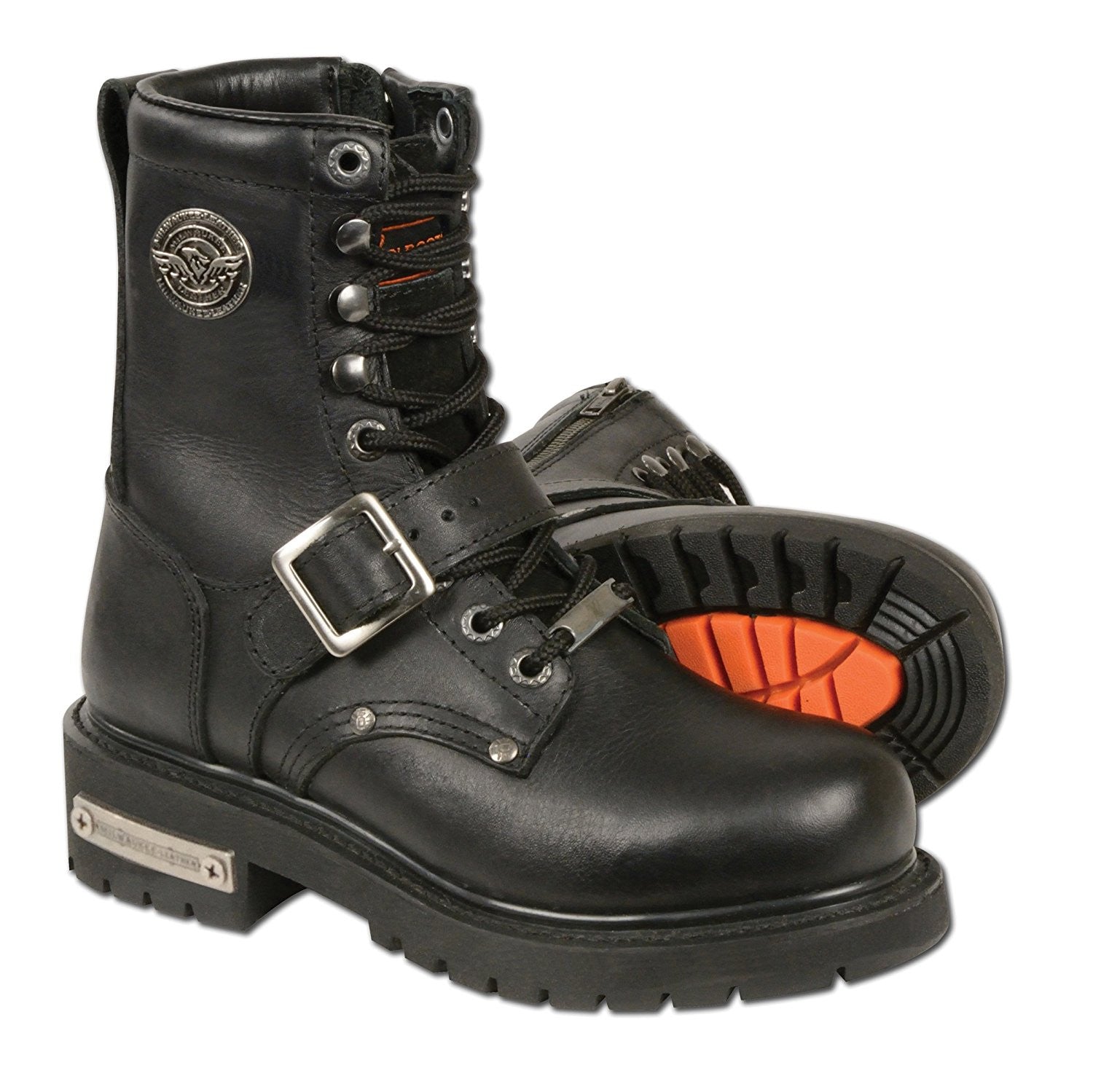 Milwaukee Leather Women's Classic Motorcycle Boots | Maine-Line Leather