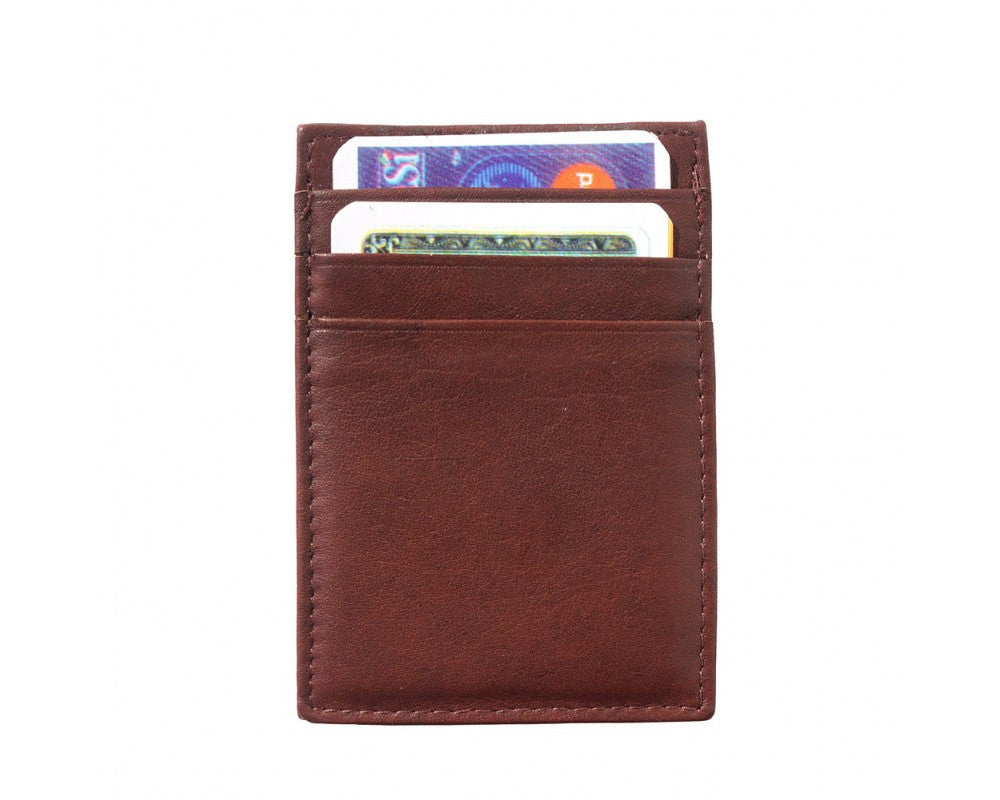 leather money clips with credit card holder