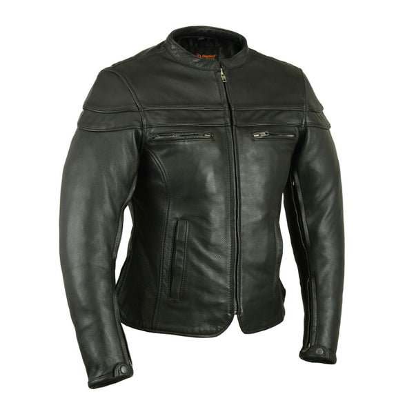 Women's Sporty Scooter Jacket | Maine-Line Leather