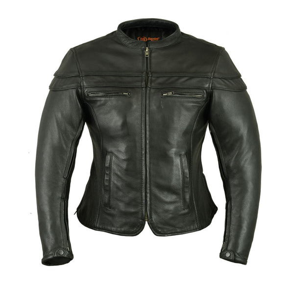 Women's Sporty Scooter Jacket | Maine-Line Leather