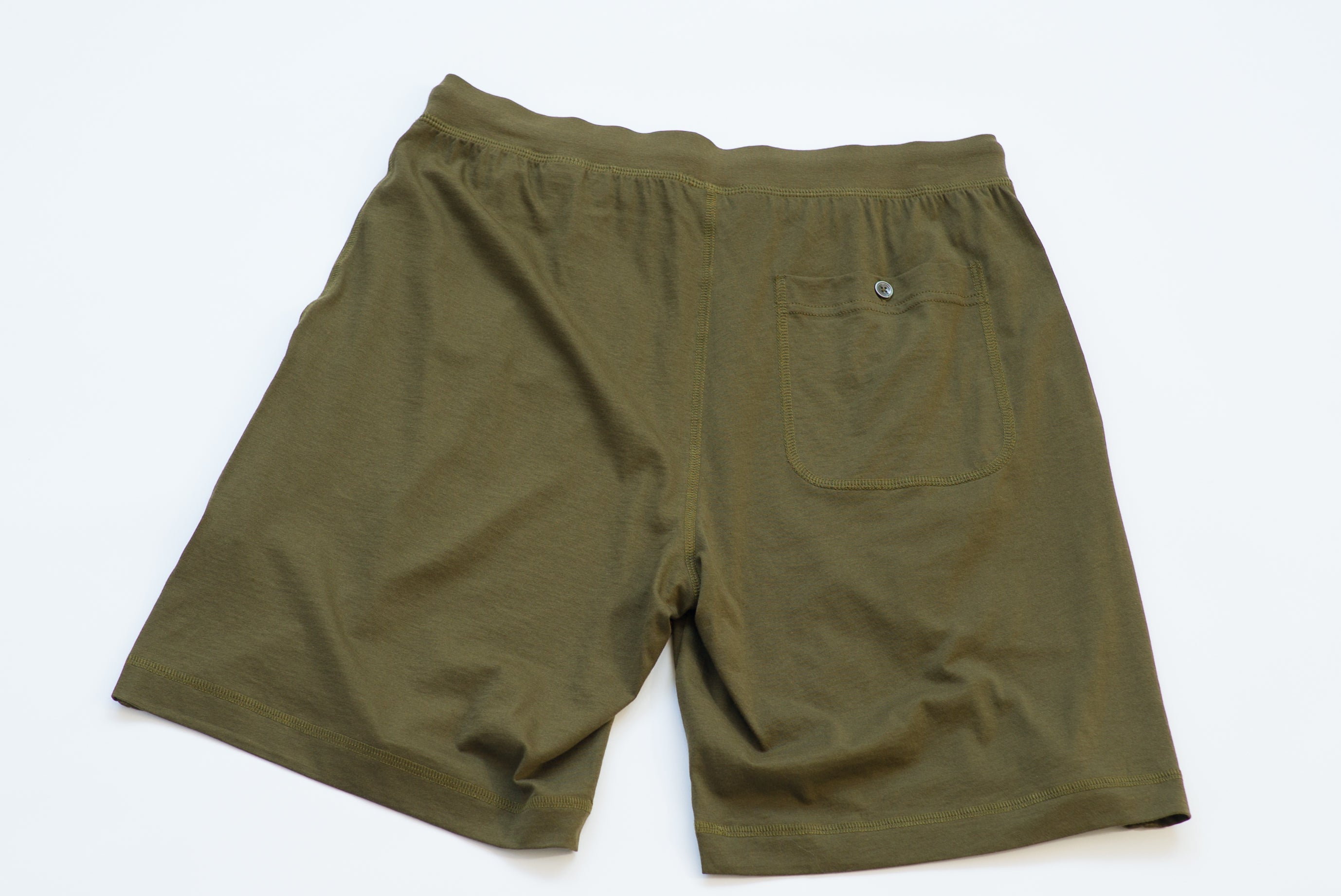 100% Peruvian Pima Cotton Olive Short