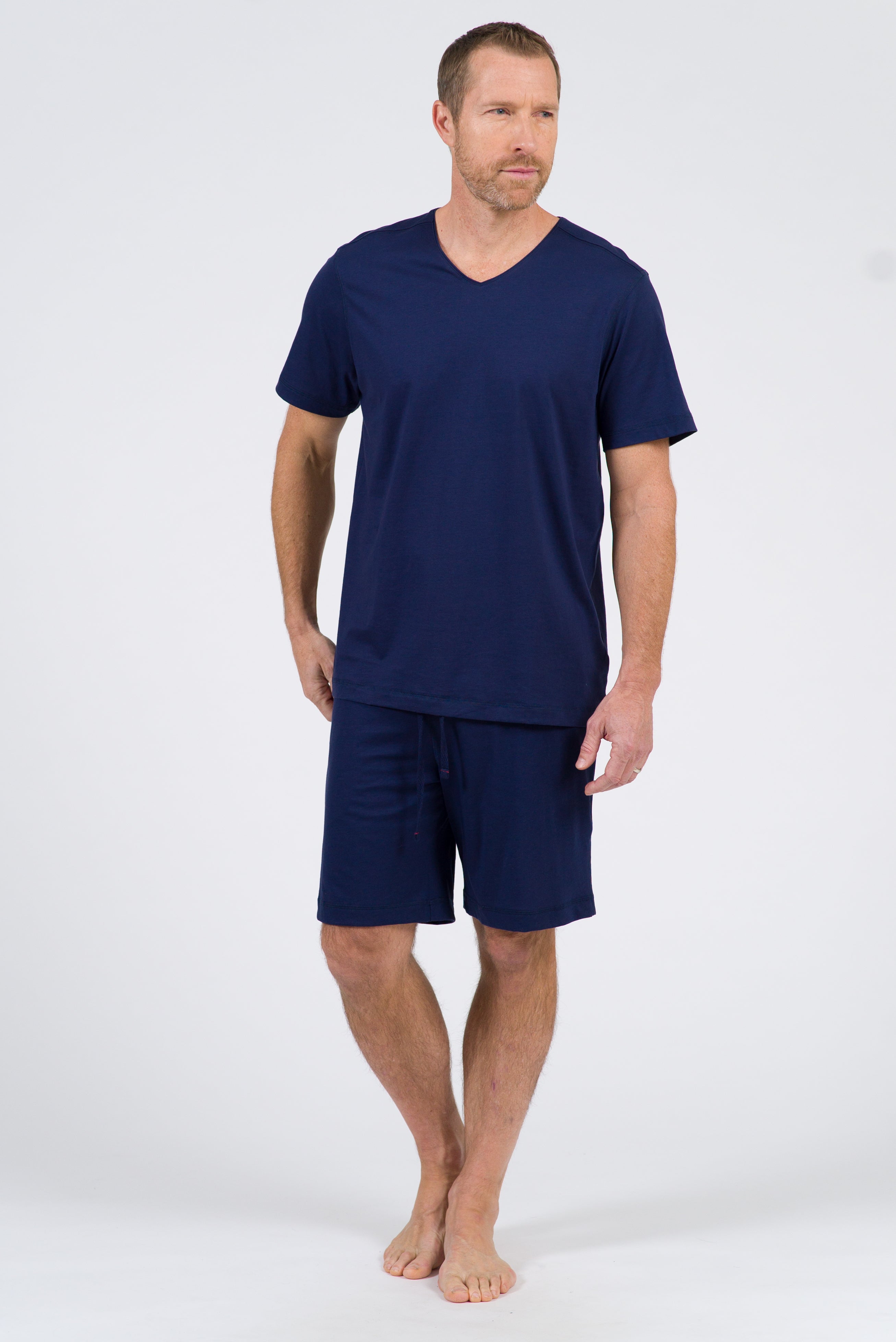 100% Peruvian Pima Cotton Short - Navy