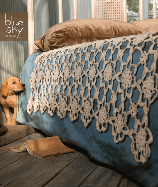 Coverlet Pattern Crochet Organic Cotton Plus